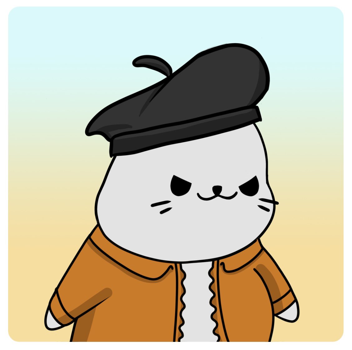 Forgot that my seal was listed at 2eth so it got sold out a few hours ago. 
So had to get another #sappyseal right away. 
Welcome my new seal to the family. 
#sealfollowseal #sappysealnft