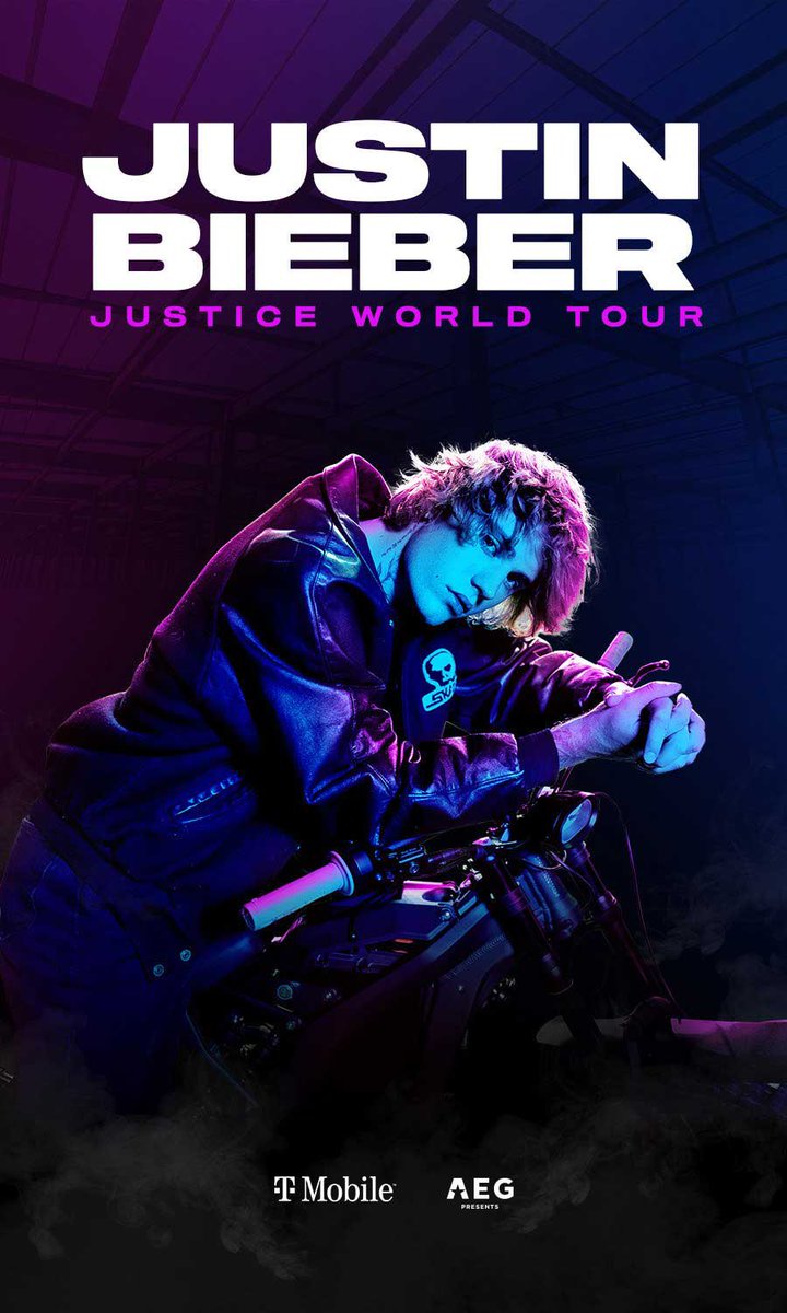 JustinsTourNews's tweet image. Justin Bieber’s “Justice World Tour” OFFICIALLY begins this month!