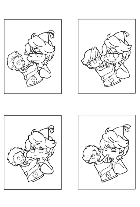 慎吾は描いてて楽しい
ポテトポテト言ってたから今回こうなったチップスは実際にあるやつ4人の末っ子対応を妄想して描いた
スマホやパソコンで色塗りするのは素人以下で全くうまく使いこなせてなくてまだまだだけどそれもなんだか面白い
出先やスキマ時間に作業進められるのも浮気がちな私には助かる🤣 