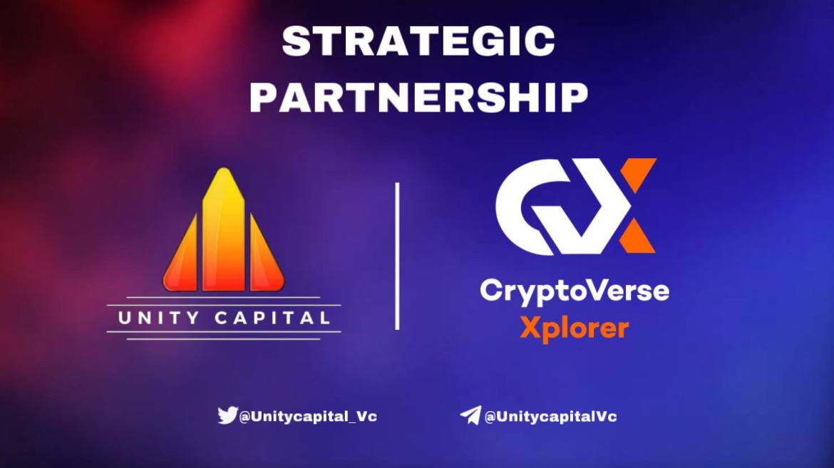 UnitylabsStudio's tweet photo. π₯ #UNITYVC x @CryptoXVerse Partnership Announcement
πUnity Capital Vc is excited to announce that we have formed a strategic partnership with #CryptoXVerse
ALL LINKS HERE:- https://t.co/kscdbKa25T
SHOW SOME SUPPORT WITH LIKE & COMMENT β¨οΈβπ₯π₯ https://t.co/ALj2kpBDiM