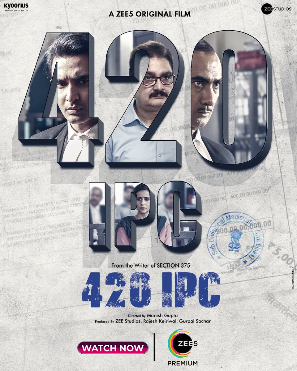 praneethsumanth's tweet photo. #420IPC
Superrr vundi movie motham
Court based movie, I particularly recommend this movie has throughout intresting story, streaming in telugu version also.
Court scene are well griping
#OTT @ZEE5India https://t.co/4ndqBtJTaR
