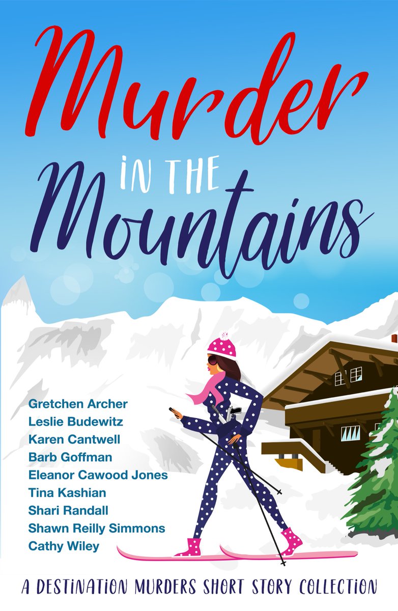 Launch day! My favorite day. Murder in the Mountains is now live on e-readers everywhere. Nine stories, nine authors, 99 cents through 2/4! books2read.com/MITM