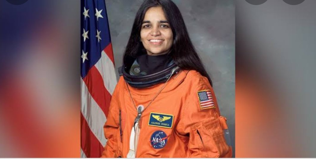 ' एक कल्पना आपकी बेटी में 
      भी है...आओ उसे पंख दे'

भारत की प्रथम महिला अंतरिक्ष यात्री #कल्पनाचावला  की पुण्यतिथि पर श्रद्धांजलि💐💐
#KalpanaChawladeathanniversary 
@RajeshK_Bharja 
@KABILAYI_TIGERR 
@MinzNilofar 
@Anita95458914