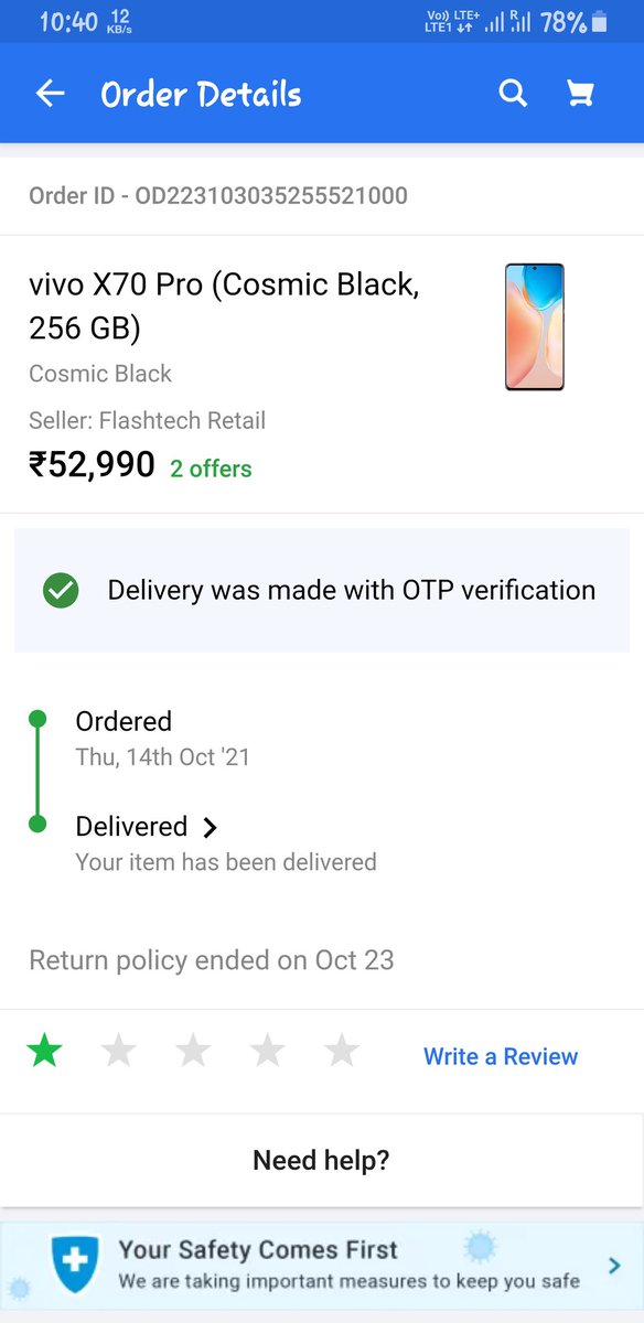 Professional_ks's tweet photo. @FlipkartVideo @Flipkart @Vivo_India @rajneeeshkumar I am repeatedly calling on Flipkart customer support but after putting my call on hold, they discount the call after 15-20 minutes. I am telling you again and again that I miss such an expensive mobile. So it is the duty of you people also to call me. +917891093101 https://t.co/q4OFcifURL