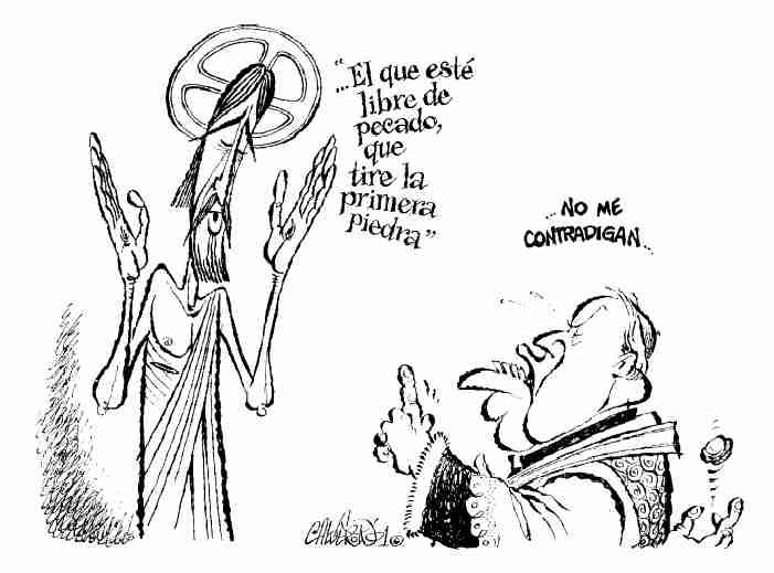CartonCalderon's tweet photo. Murió Onésimo Cepeda, controvertido obispo a quien no sé si tuve el gusto de conocer. En un evento me lo presentaron, le dije “mucho gusto” y volví a prestar atención a los expositores. De repente sentí un puñetazo en la clavícula. 1/2 https://t.co/31rNdKBpBZ