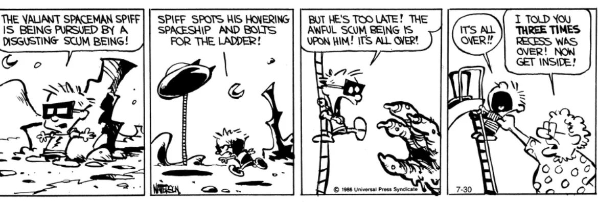 Calvin and Hobbes Fan Account tweet media