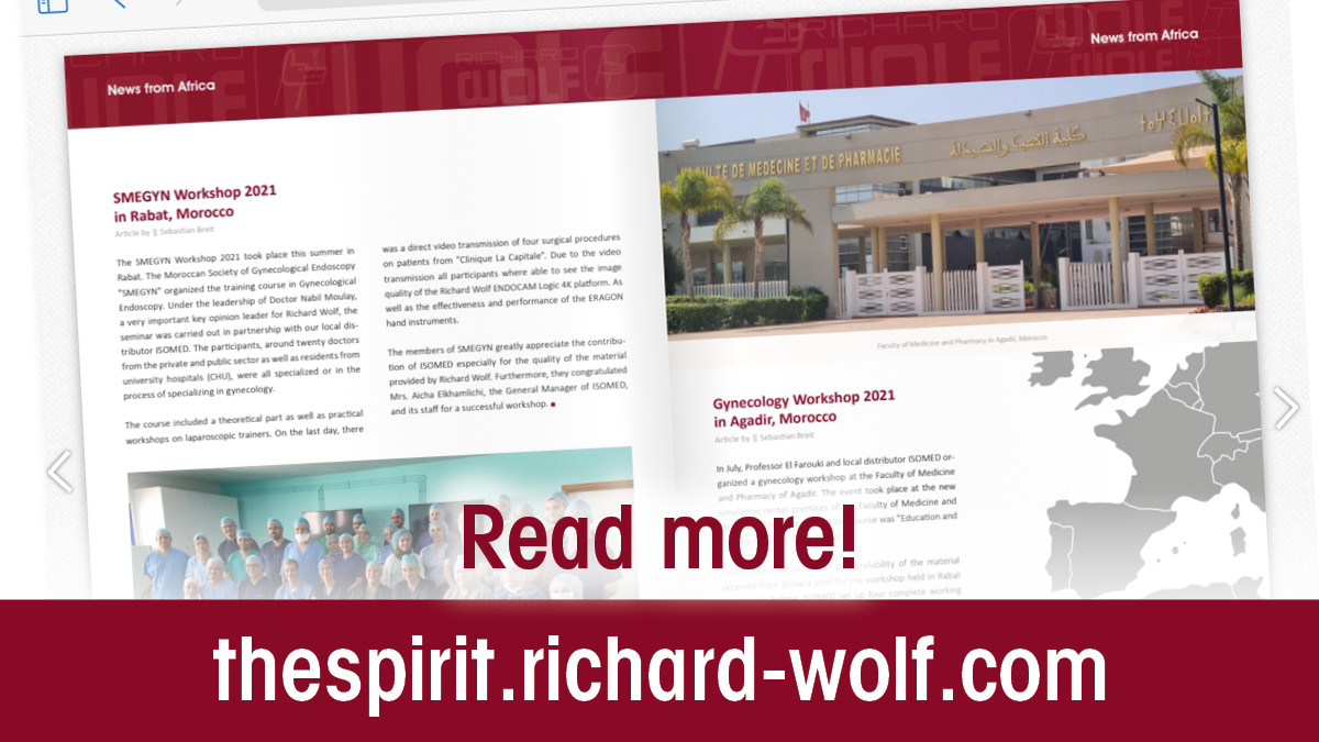 Be curious! Further workshops will be planned for 2022. Either digitally or physically.🐺😷👍 Look what was going on with trainings in the past and check 'the spirit'👉bit.ly/3q61smy #RichardWolf #RichardWolfGroup #TheSpirit #emagazine #Surgery #Imaging #medicine