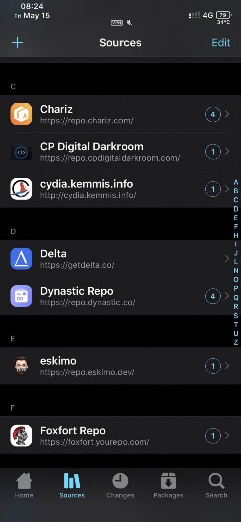 اداة #Installed 
خاصة بـ Cydia تبين لك عدد الادوات الموجودة داخل كل سورس (والميزه الاجمل تبين لك عدد الادوات اللي حملتها من كل سورس)

اداة Zenumbra
خاصة بـ Zebra تبين لك عدد الادوات اللي حملتها من كل سورس

الاداتين مفيدة ورفعتها لكم على هذا الرابط ملف deb
mega.nz/folder/LBkgmLj…