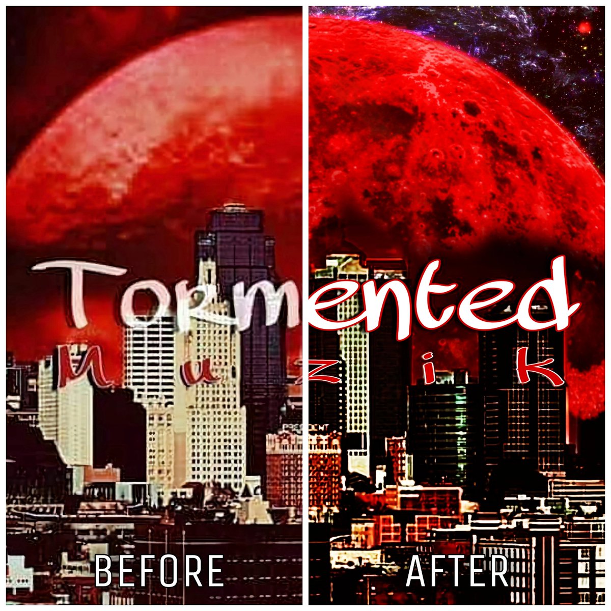 TormentedDigit1's tweet image. Left: Originally made in 2016
Right: edited Jan 22
@TormentedMuzik 
@WillBuildsMC