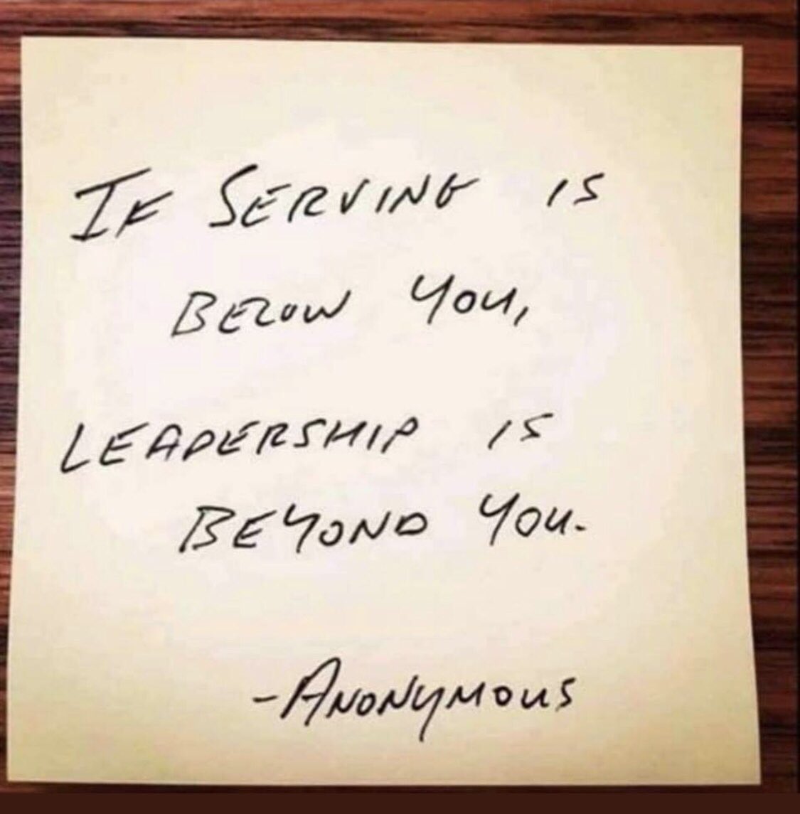 RLCCorpsSM's tweet photo. So true ……..have a great day. #MakeADifference #LeadByExample #OneTeam https://t.co/BmMveZhgrr