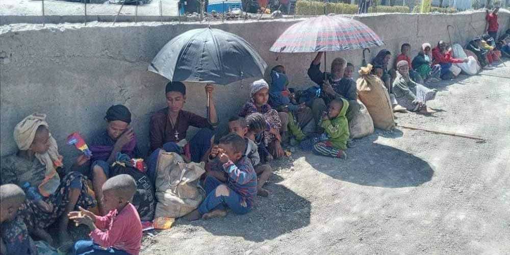 ከወለጋ ተፈናቅለው የመጡ  በአዲስ አበባ ጎዳናዎች የሚገኙ አማራዎች!

 በዛላይ ፖሊስ የከተማ ገጽታ ታበላሻላቹህ እያለ እያሳደዳቸው ነው።
-መጠለያ የለም
-ህጻናት ይዘዋል ምግብ፣ውሀ አያገኙም
ቤተሰባቸውን እና ንብረታቸውን አጥተው ነው የመጡት። 💔