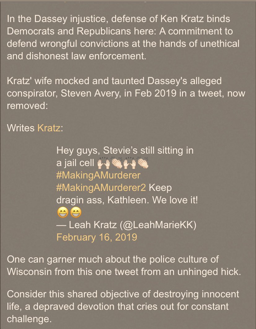 joDoherty18's tweet image. Leah Kratz ( Ken’s wife ) made a vile tweet about Steve  @leahmariekk This is a woman that lives with a sex predator,a lier and I can’t wait to see your face when @ZellnerLaw gets Steve and Brendan out of jail #truthwillsetthemfree