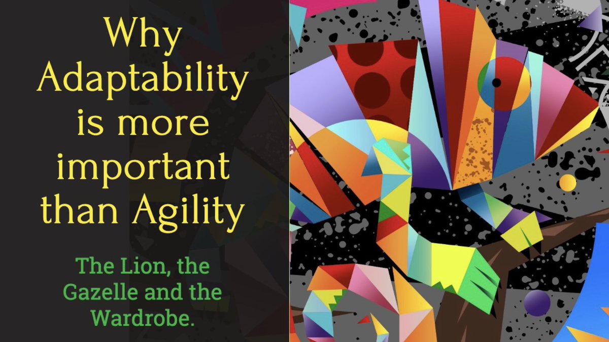 LeanVoices's tweet image. The Difference Between Agility and Adaptability and Why it Matters. NEW Adaptive Business Journal. Pre-release first article. 
Article download link.

senseandadaptacademy.com/adaptive-journ…

#adaptivebusiness #agility #workplaceadaptability 
#adaptivebusinessstrategy