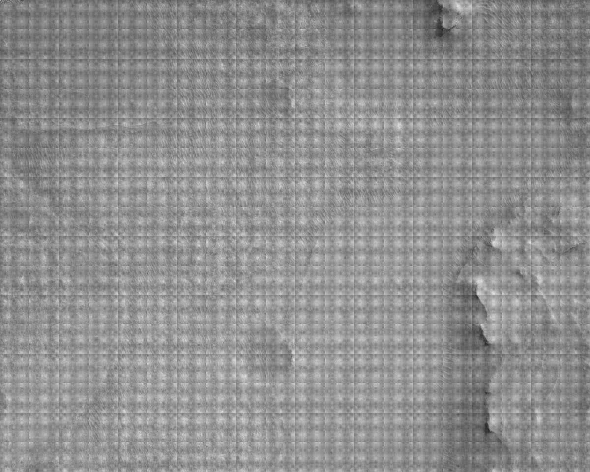 MarsMissionImgs's tweet photo. #PerseveranceRover image taken on #Sol332 at 7:22:38.150 PM with #RoverDownLookCam #Mars #NASA #Space https://t.co/CyvIS67jKl
