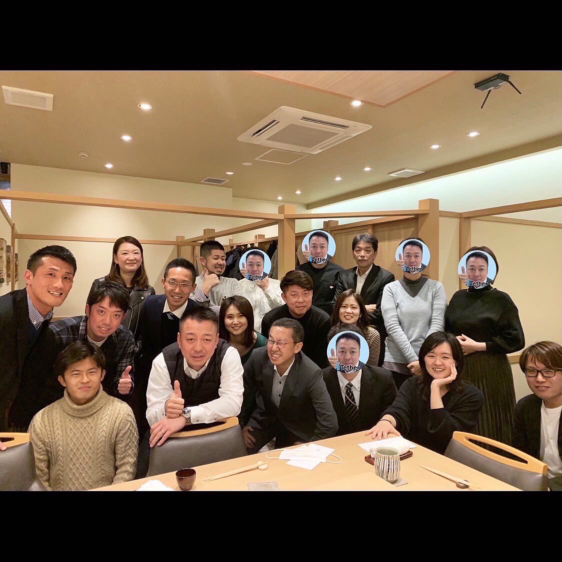 itether2015's tweet photo. 🍣2021年12月24日に行われた
弊社の忘年会の様子です🐟
#エンジニア #エンジニアと繋がりたい
#忘年会 #すしすたぐらむ #表参道 #アイテザー #代々木 #itether https://t.co/Vzwe5x8dMb