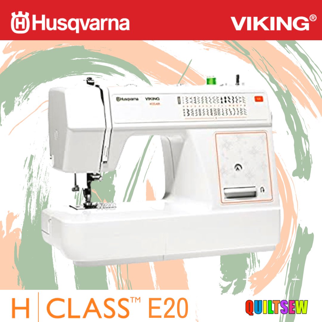 QuiltsewGauteng's tweet image. Husqvarna Viking H|Class E20 💚

Everyone will want to sew with the HUSQVARNA VIKING H|CLASS E20 sewing machine!

quiltsew.co.za/products/husqv…

#quiltsew #sewingmachine #sewingmachinelove #sewingmachinestore #sewing #sewersgonnasew #sewhappy #sewwithlove #shopping #shoplocal