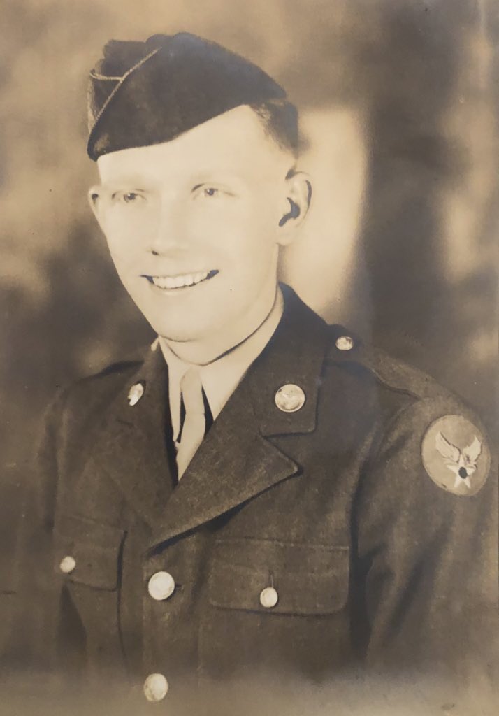 mollysmcdonough's tweet photo. @tedlieu @GovRonDeSantis On behalf of my late father,
William Sword, (1924-2005) who served in the European Theater of War during World War II,
I denounce Nazis.
#DenounceNazis
#NazisInFlorida https://t.co/3wGYzWkf2U