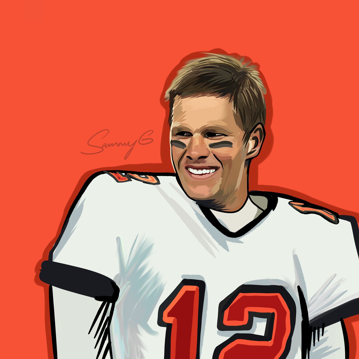 SammyGDesign's tweet photo. Greatest of all time? @TomBrady #NFL https://t.co/yyJfuYvds4