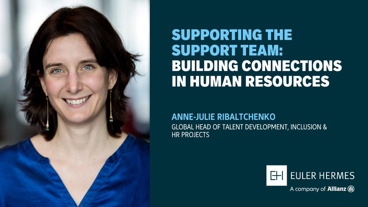 vizslapp's tweet photo. The function who supports all the others in the company also needs to be supported. Anne-Julie Ribaltchenko from Euler Hermes shares her vision on why connecting and #upskilling #HR teams is essential, and how to make the first steps. 👉https://t.co/4T4uCX05Cq https://t.co/Lu4AzLPWtT