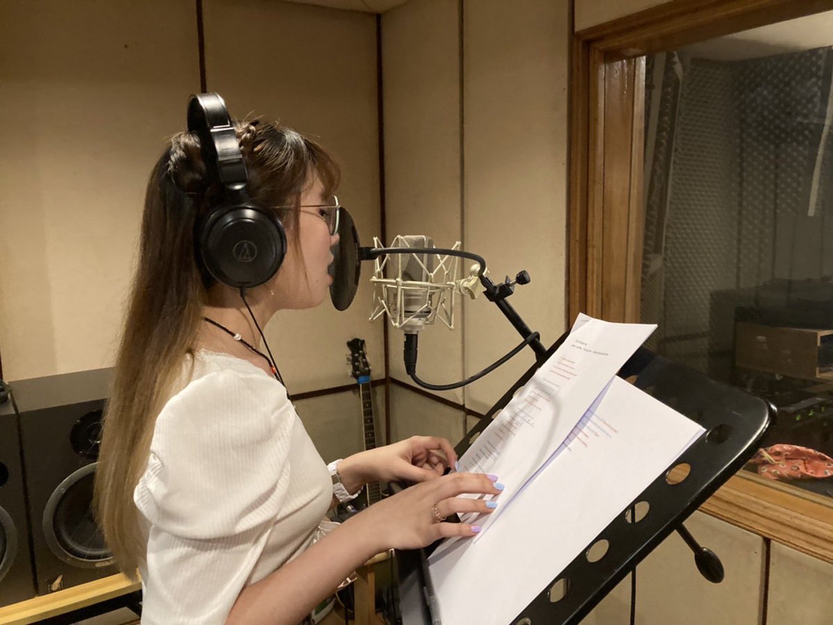 polarofficialph's tweet photo. Another recording😁
#polar3rdoriginalsong #polar2ndcoversong 
#GoAshGoFaith https://t.co/tnGreJDLkd