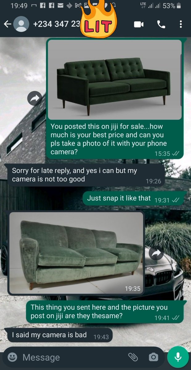 nnamdialoy's tweet photo. Ya'll be careful out there, some of these online vendors are mad! https://t.co/Mbg3yCLoYG