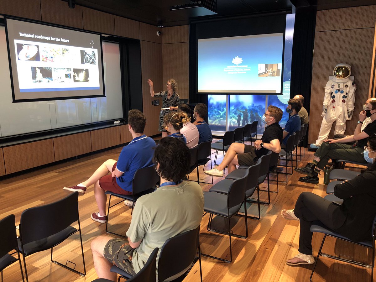 A big morning at the <a href="/AusSpaceAgency/">Australian Space Agency</a>’s Space Discovery Centre for <a href="/inovortech/">Inovor Technologies</a> interns &amp; staff learning all about Australia’s space priorities and ‘where to next’ for the commercial space sector (aside from the stars, naturally!) ✨🛰

industry.gov.au/data-and-publi…

#mentoringmatters
