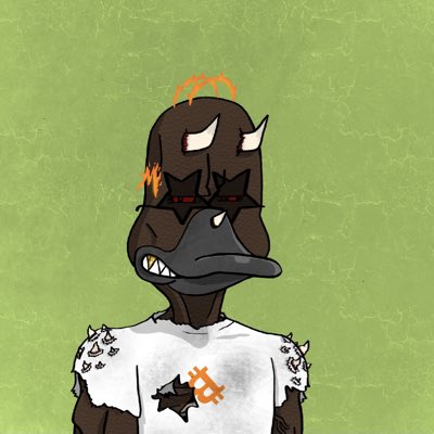 ChangeLamer's tweet photo. #NewProfilePic in honor of .5 eth floor. Royal army who? #quack angrily @noncoducks #DucksFlyTogether #DucksUnited #nft https://t.co/pxfgU4YWd0