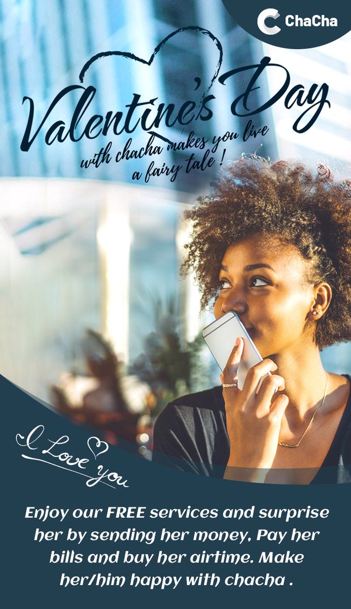 ChachaApp's tweet photo. #LIKEFORLOVE I wish you all a happy Valentine's day ahead!! Here comes our "LIKE FOR LOVE" activity!
Join to win 5000 Naira. https://t.co/Cp2NDetW64