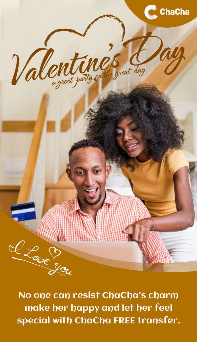 ChachaApp's tweet photo. #LIKEFORLOVE I wish you all a happy Valentine's day ahead!! Here comes our "LIKE FOR LOVE" activity!
Join to win 5000 Naira. https://t.co/Cp2NDetW64