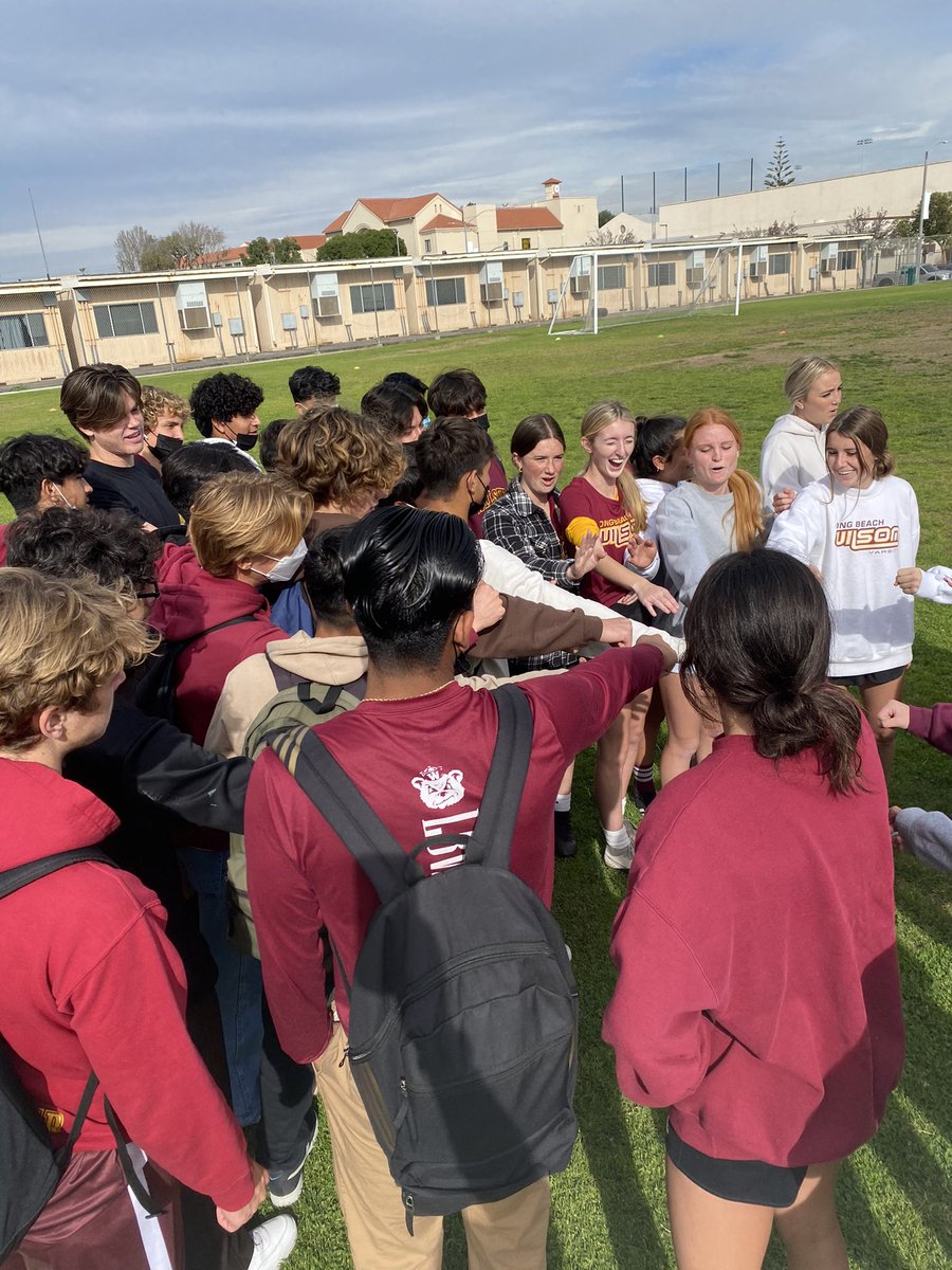 whsboysfutbol's tweet photo. LB Wilson Varsity Boys & Varsity Girls Soccer united today for a quick joint meeting. We are both in the drivers seat with one week to go, now let’s take care of business! #bruinmagic https://t.co/YjcKBiajrM