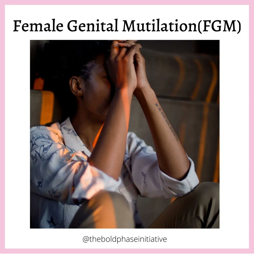 theboldphase's tweet photo. Hey guys, join us this week as we take a closer look at #fgm 👣
First of, did you know there are 4 different types of FGM? Swipe to learn more.
#fgmawareness #endfgm #mhm #theboldphase #periodpositive https://t.co/bgs8DqaMxu
