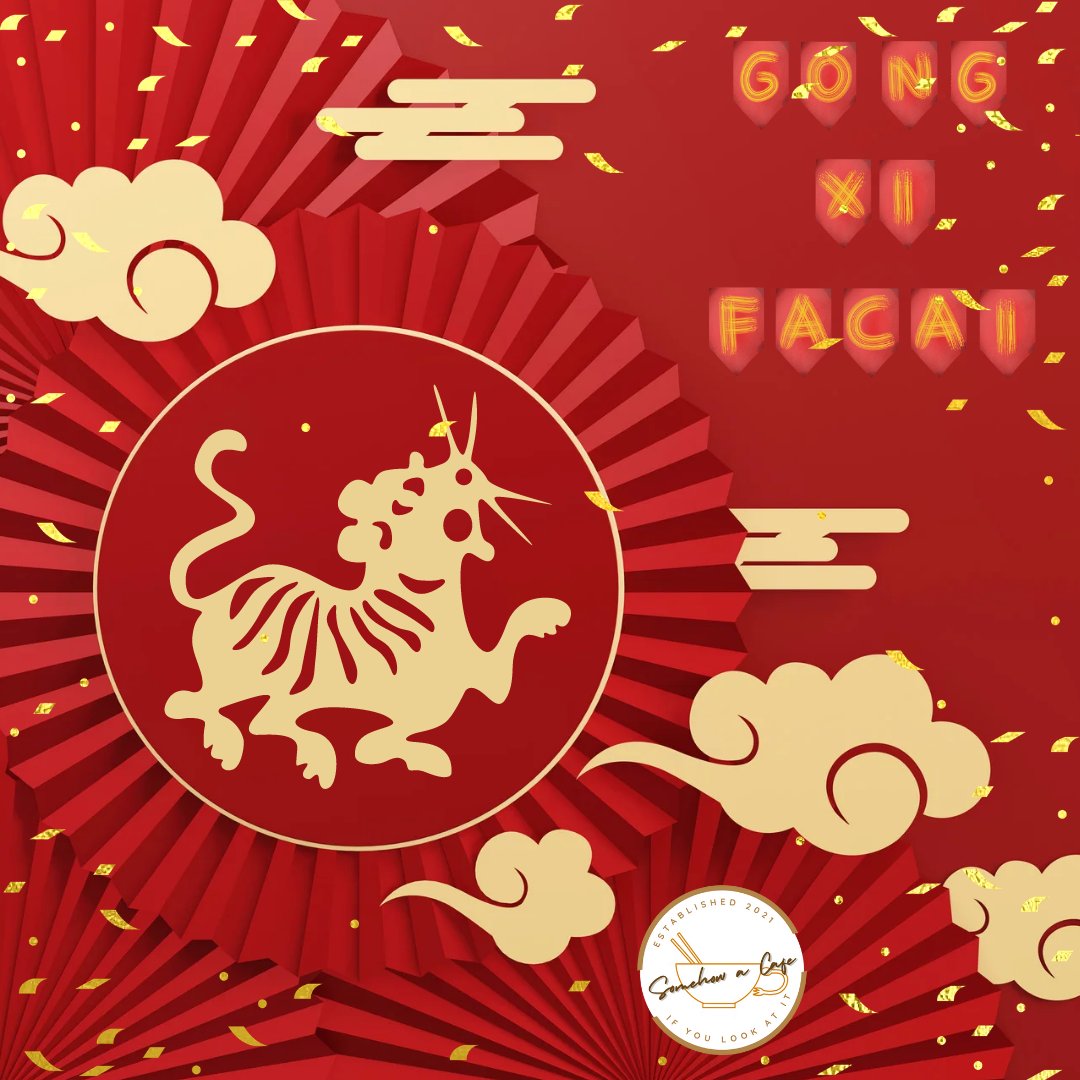 somehowacafe's tweet photo. Segenap crew Somehow a Cafe mengucapkan Happy Chinese New Year 2022🎉🎉.
Kionghi...kionghi.. https://t.co/WgZ5eJ45kz