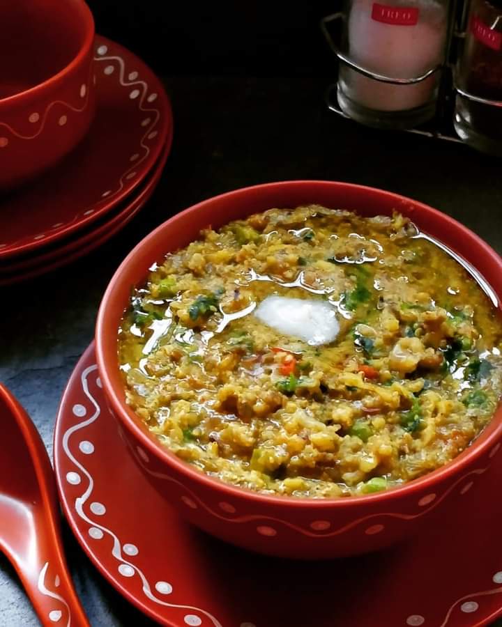 Filled with nutrition, to keep one warm during the winters, Bajre ki khichdi is a staple food of Haryana and some regions of Rajasthan. 

Have you tried this wholesome dish yet?

#comeexplorewithus #travel #India #IncredibleIndia