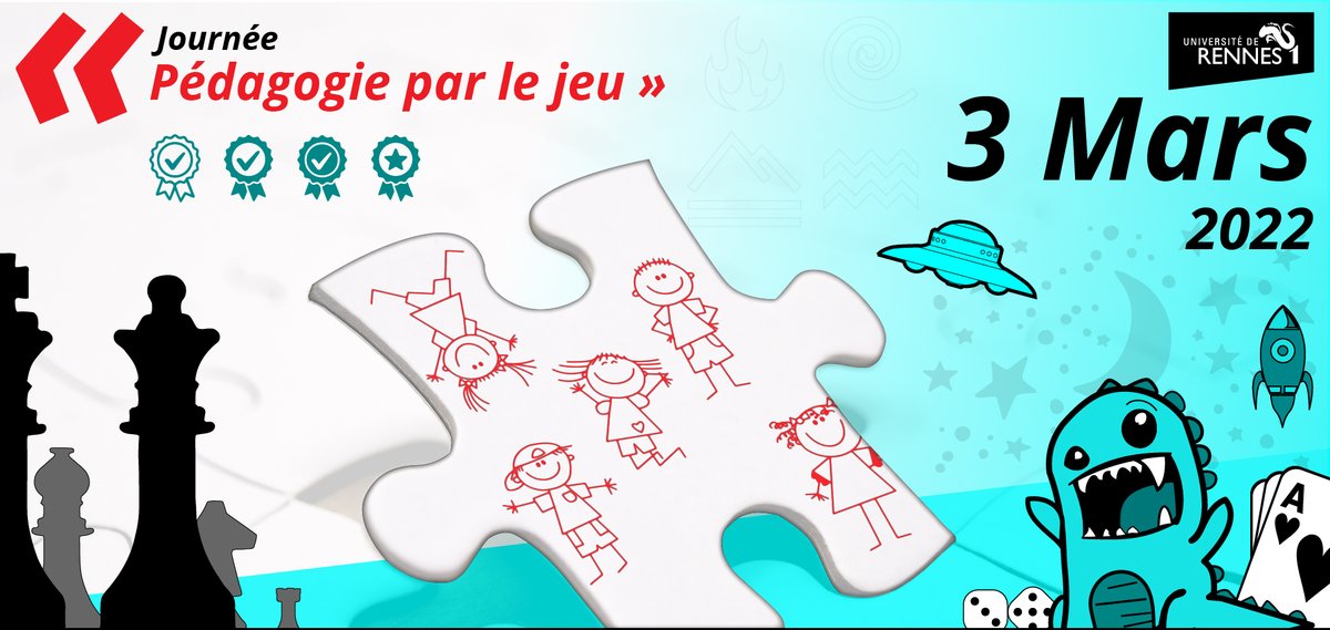 SUPTICE UnivRennes (@supticeur1) on Twitter photo Le 3 mars, plongez dans l'univers des jeux pédagogiques (jeux sérieux, jeux de plateau...) et venez échanger avec les différents intervenants sur les mécaniques, règles et usages de ces jeux dans l'enseignement. @UnivRennes1 <a href="/sup_recherche/">Ministère Enseignement supérieur et Recherche</a>. Plus d'infos: openagenda.com/univ-rennes1/e… Le 3 mars, plongez dans l'univers des jeux pédagogiques (jeux sérieux, jeux de plateau...) et venez échanger avec les différents intervenants sur les mécaniques, règles et usages de ces jeux dans l'enseignement. @UnivRennes1 <a href="/sup_recherche/">Ministère Enseignement supérieur et Recherche</a>. Plus d'infos: openagenda.com/univ-rennes1/e…