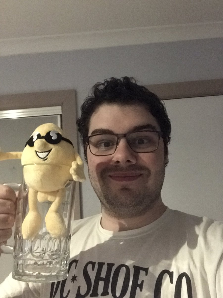 PikachuShocking's tweet photo. Drink up. For real though this plushie is awesome lmao @ColdOnes #coldones #CoolShirtz #littlefella #funnylittlecharacter @maxmoefoe @anything4views https://t.co/0lmRTeRuh0