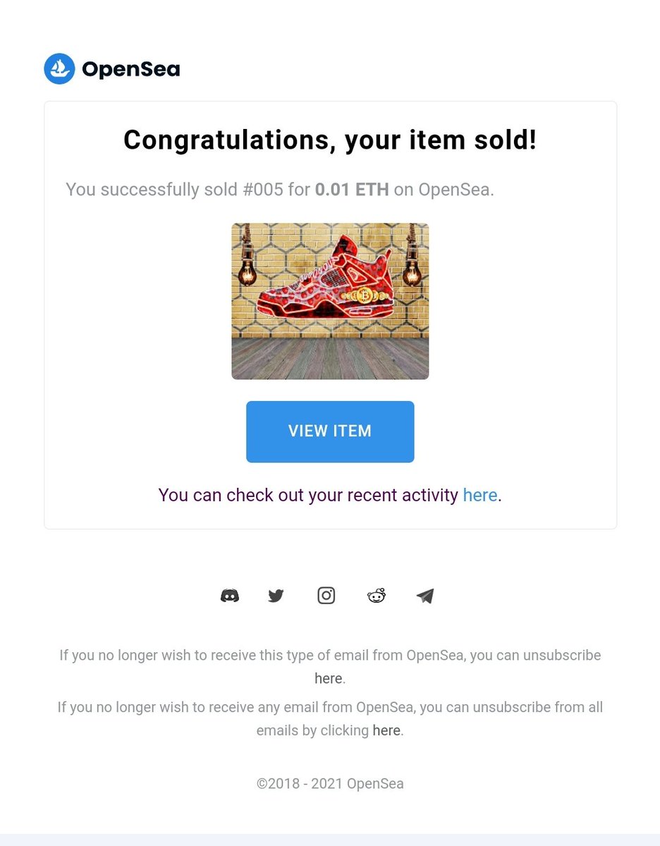 Sold! 💙 To one of the #nftcollectors,  #nft #openseaNFTopensea #nftsale
opensea.io/collection/dec…