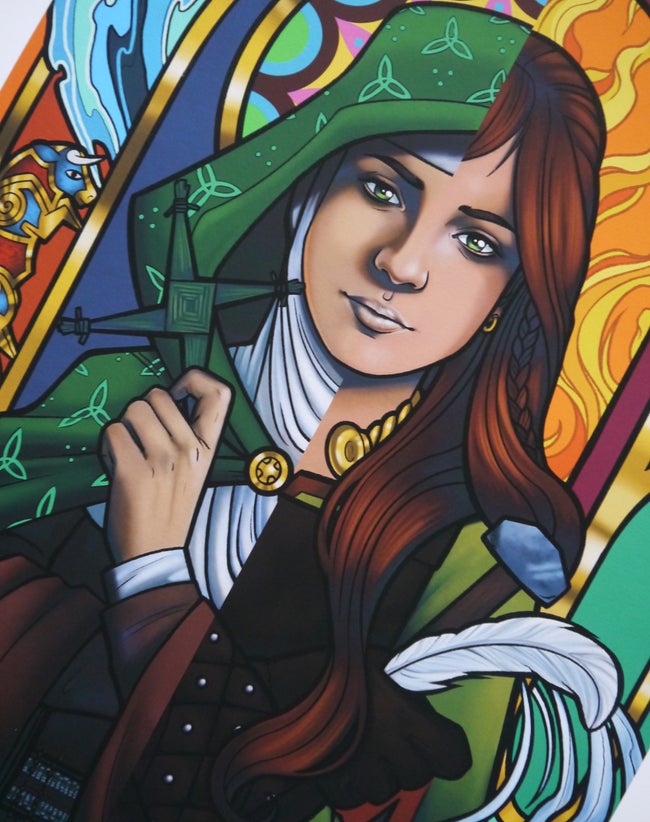 Beannachtaí na Féile Bríde! Beautiful art by <a href="/thisisfriz/">friz</a>