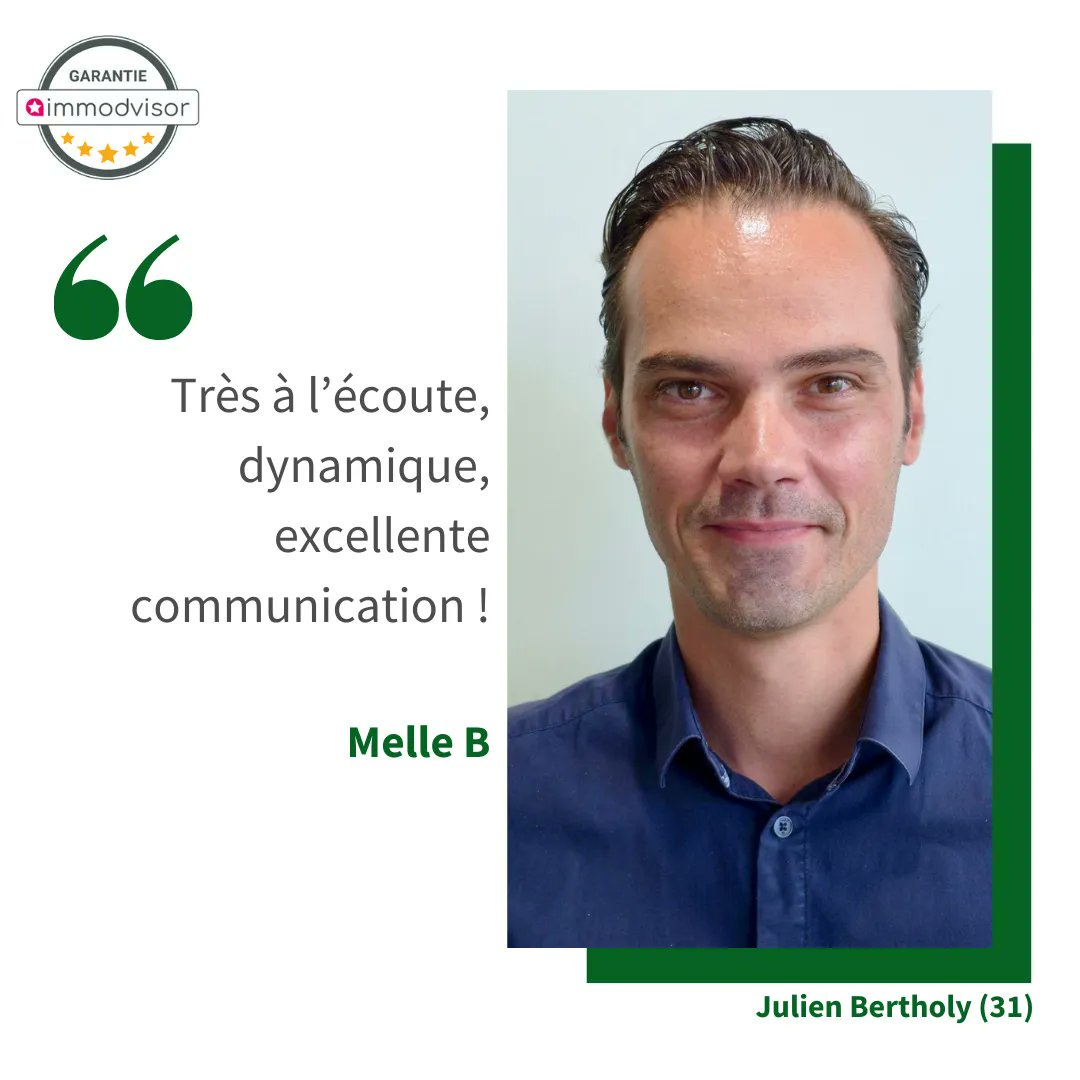 EffiCity's tweet photo. Bravo à Julien Bertholy pour ce bel avis sur sa page immodvisor ! 😉
#avisdelasemaine #immobilier #immodvisor https://t.co/pflFTIEv6P