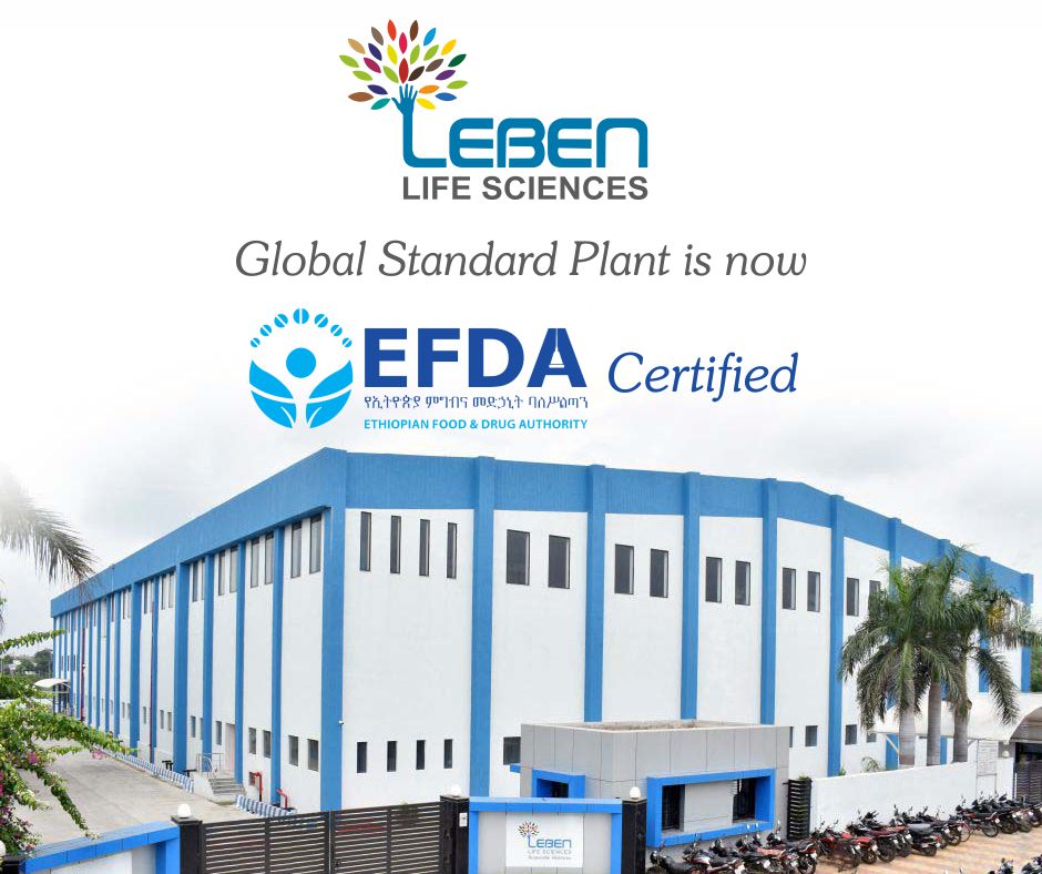 LebenLifeSci's tweet photo. Leben Life Sciences - Global Standard Plant is now
EFDA Certified https://t.co/cCxeA4siyR