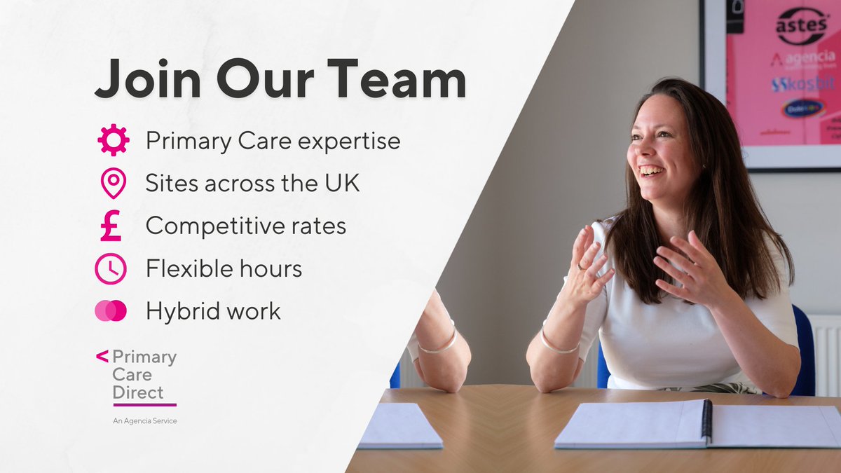 PrimaryCareD's tweet image. Join our team! 💼

We're looking for individuals to work on an interim basis, so if you have experience in primary care, project management or change management, we’d love to hear from you!

Find out more ➡️ primarycaredirect.co.uk/join-us/

#WeAreHiring #PrimaryCare #ProjectManagement