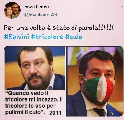 la coerenza una volta nella vita va premiata