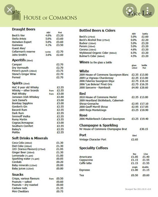 JustinBaileyart's tweet photo. I don't have a subsidised bar at my place of work. I'd be sacked if I drank alcohol.
MPs & Lords have 30! places in the Houses of Parliament where they can get pissed - and then go and do embarrassing TV interviews. Or vote.
https://t.co/J73qDQZYA9
#r4today @BBCr4today @lbc https://t.co/l2ktlpff7z