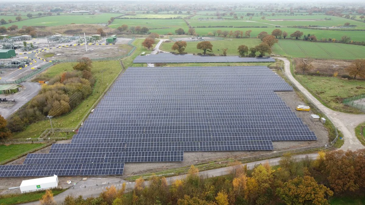 We have completed the installation of a 2.25MW ground-mounted solar PV system for our client, Storengy. Start your journey towards #netzero today: buff.ly/36Tj9tT buff.ly/3AN7eOR #renewableenergy #solarenergy #solar #solarpower #greenenergy #energy #carbon