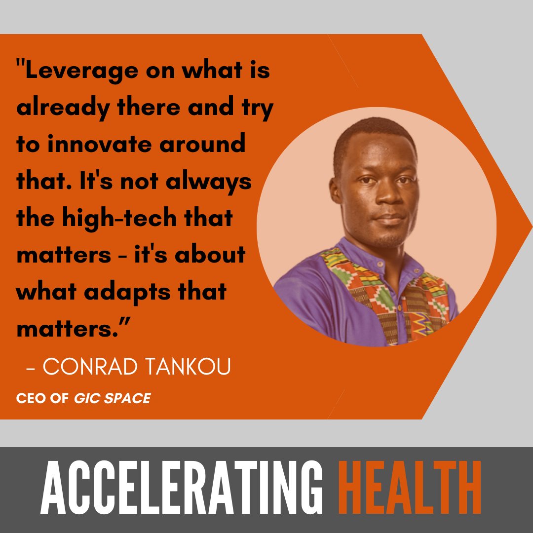 IFPMA's tweet photo. Africa #YoungInnovators4Health Award winners talk to @juliemarionmac on the future of technology in healthcare for the #AcceleratingHealth podcast by @NCDAccess @BBCStoryWorks!
Listen here https://t.co/PZj0cBF2u0
Interviewees: @stConrad7 @Doye_A_Doyen https://t.co/fvypWyy0AM