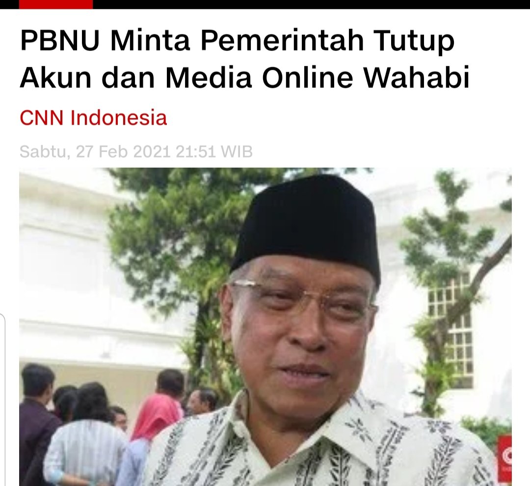 Terima kasih NU!
NU adalah penjaga pancasila!