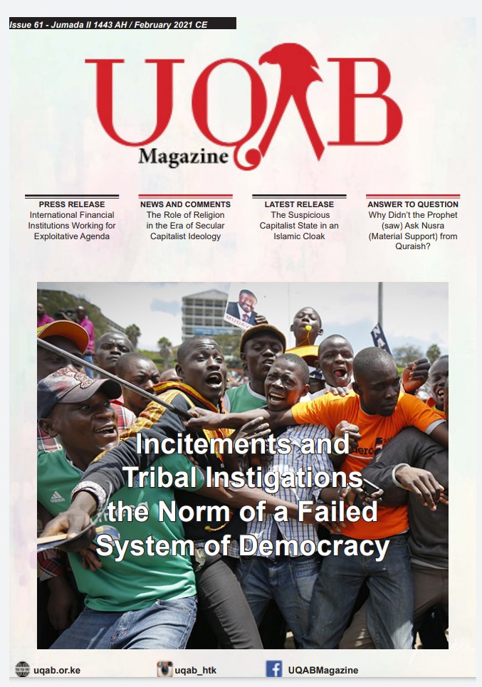 UqabMagazine's tweet photo. #UQAB_MAGAZINE-Issue 61

To get the PDF copy kindly click on the link below:

https://t.co/SnRtUnYWFQ https://t.co/5ubXJTITHm