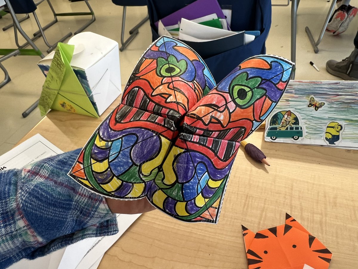 FRR_4H's tweet photo. Happy #LunarNewYear from 4H! We celebrated the Year of the Tiger by exploring the various traditions (reading/social studies), analyzing character traits of the horoscope animals (ELA), folding tiger origami (math-geometry), crafting, &amp; just building a positive, kind community! https://t.co/yJqJdNxMm3