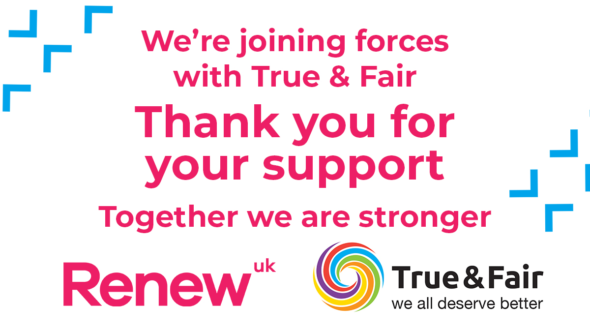 RENEW PARTY ANNOUNCEMENT
Click here for full press release👇
renewparty.org.uk/true_fair_part…