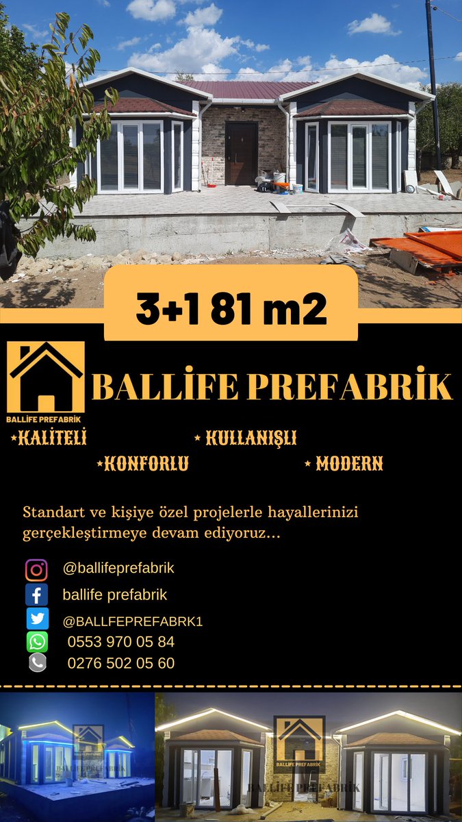 #prefabrikev #tinyhouse #usak #ballife