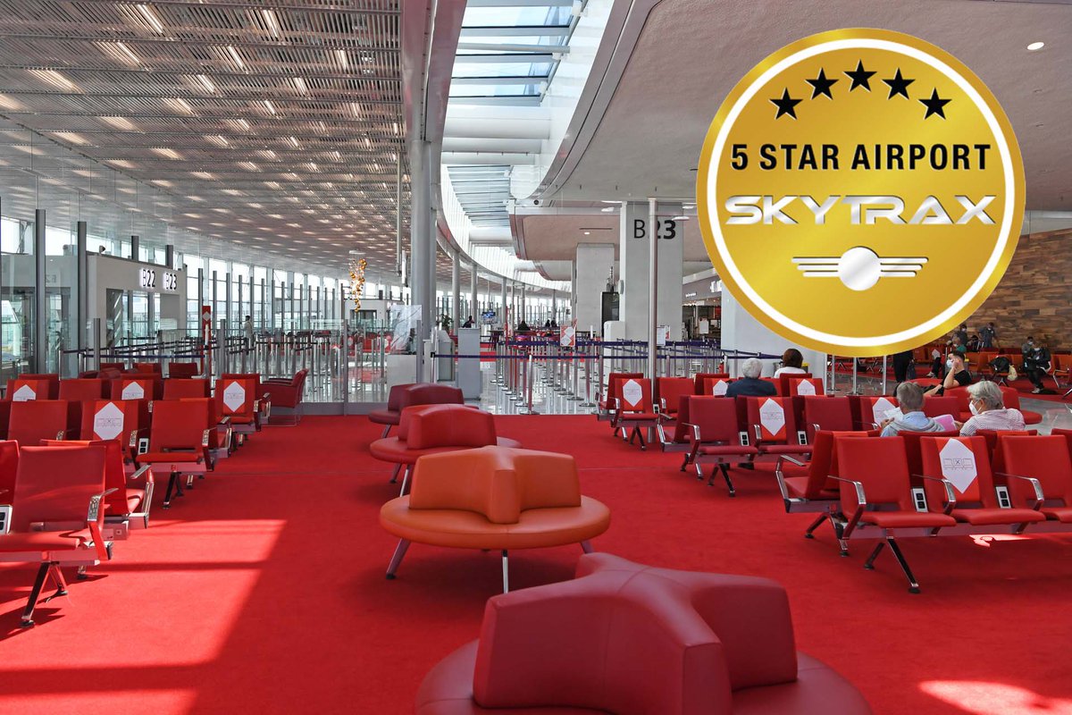 #QualityOfService & #HealthSafety | 🔝 Several of our #airports achieve the max score of 5 ⭐️ in @skytrax_uk audits which recognise the commitment of our teams @ParisAeroport #CDG & #Orly, @TAVairports @ankaraairport @izmirairport and @tbilisiairport. ➡️ ow.ly/sELR50HIY11